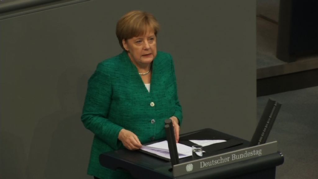 默克爾指各國在難民問題有分歧