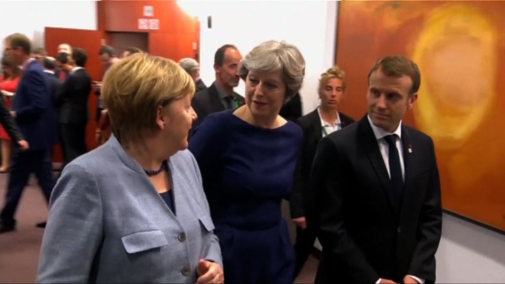 文翠珊冀歐盟為脫歐談判掃除障礙