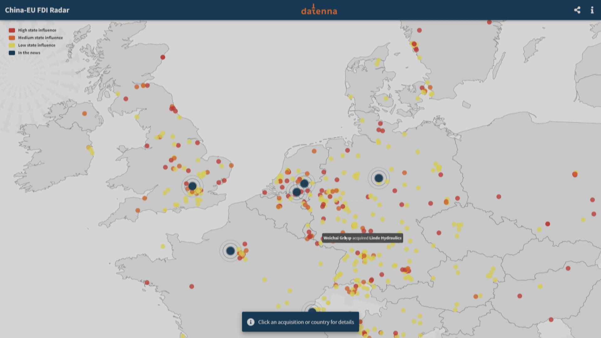 報道指中國國企經歐洲子公司進行交易　避開外資審查