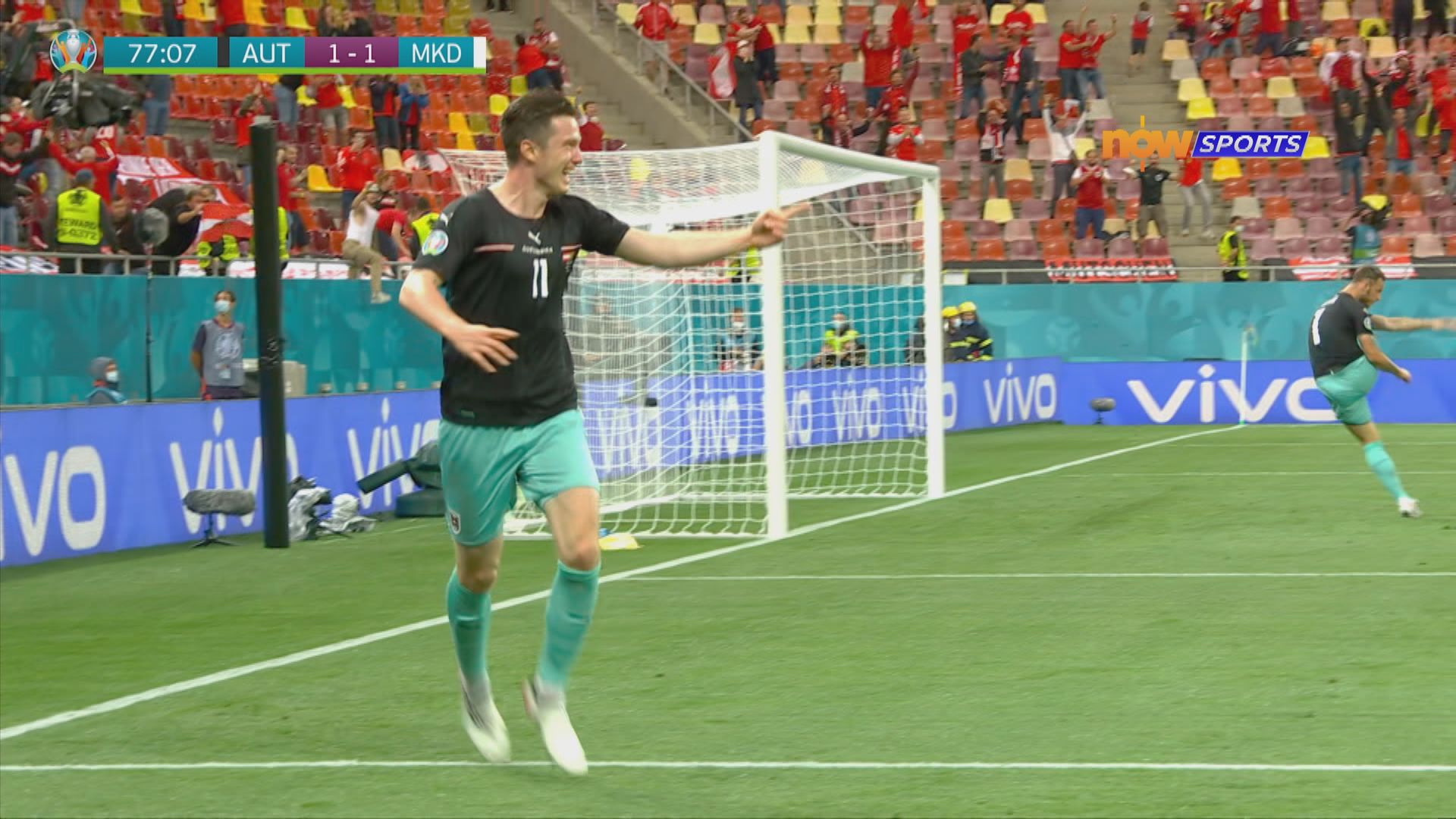 歐國盃　奧地利3:1北馬其頓