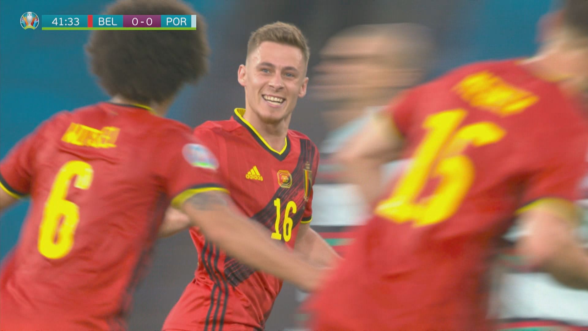 歐國盃　比利時1:0葡萄牙