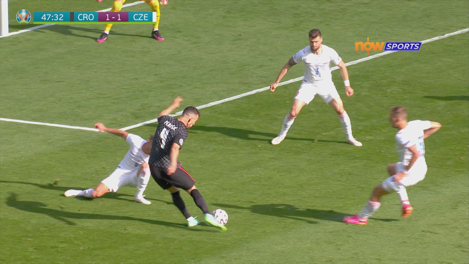 歐國盃　克羅地亞1:1捷克