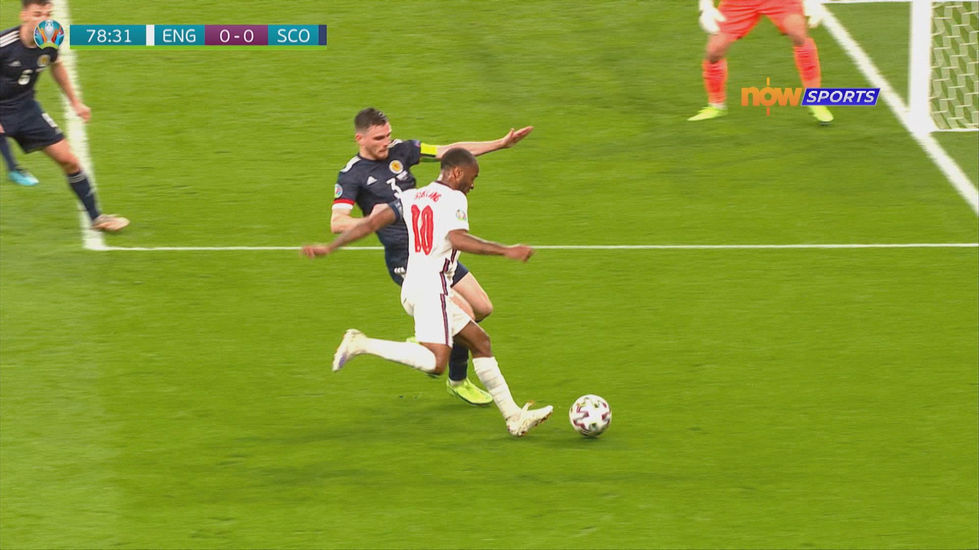 歐國盃　英格蘭0:0蘇格蘭