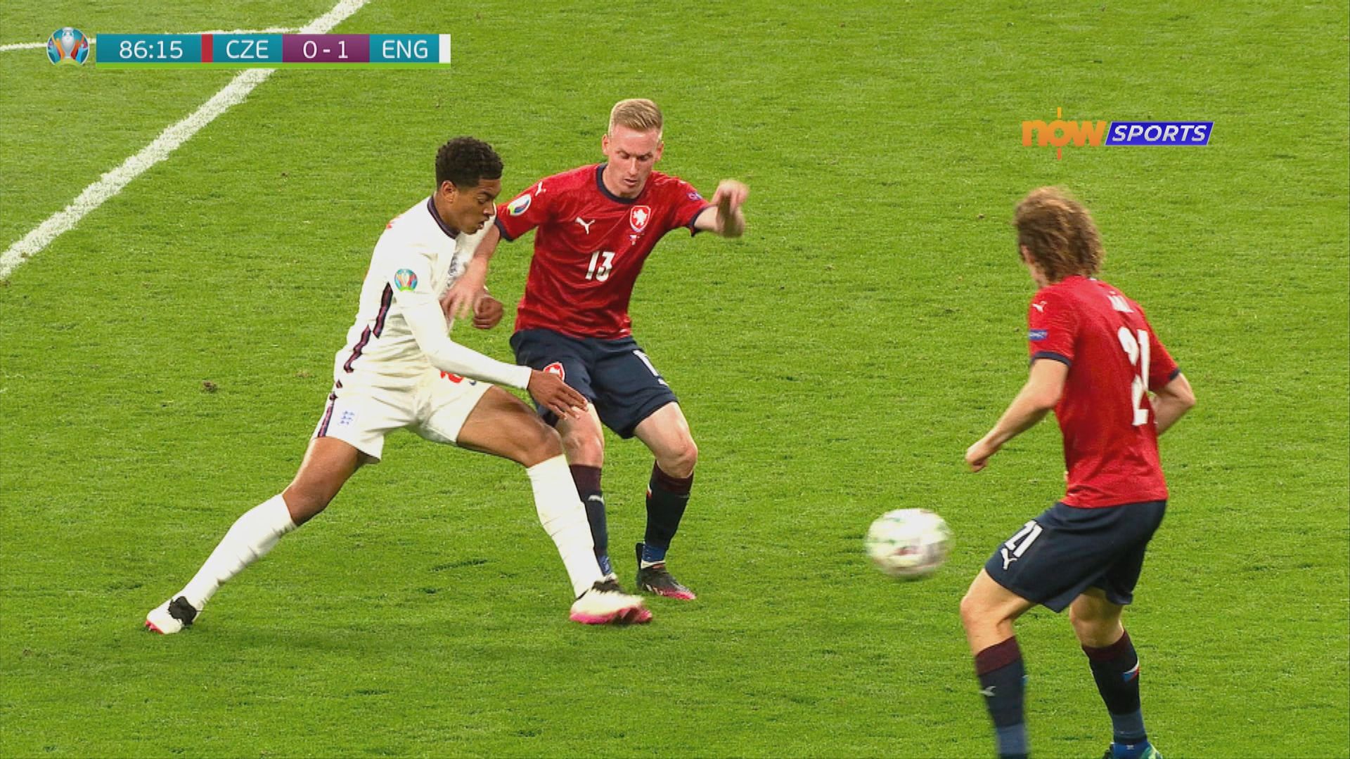 歐國盃　捷克0:1英格蘭