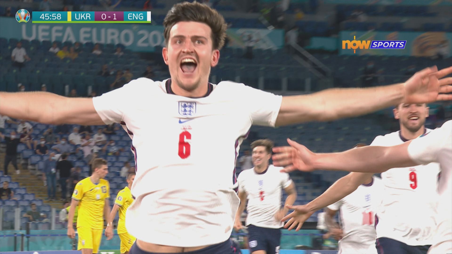 歐國盃　烏克蘭0:4英格蘭