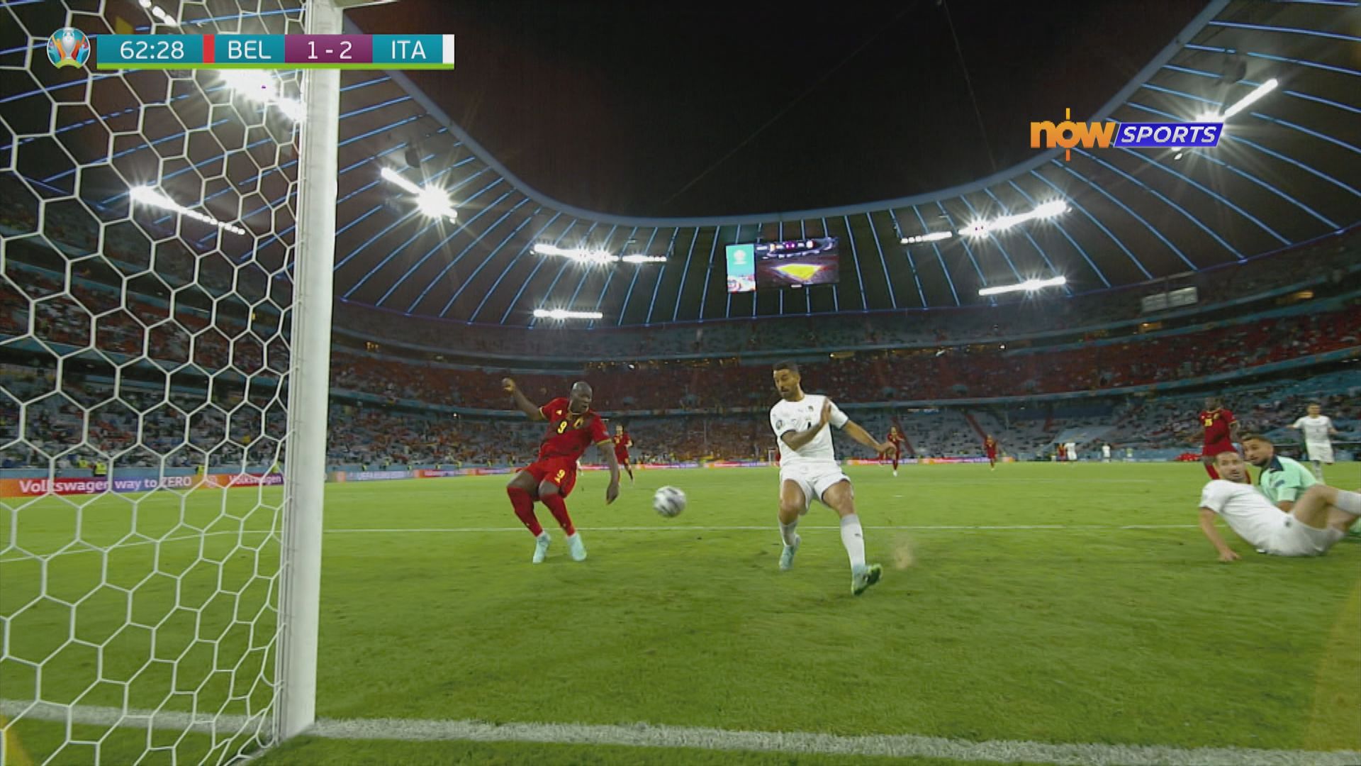 歐國盃　比利時1:2意大利