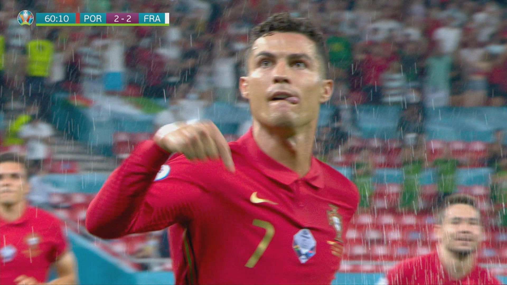 歐國盃　葡萄牙2:2法國