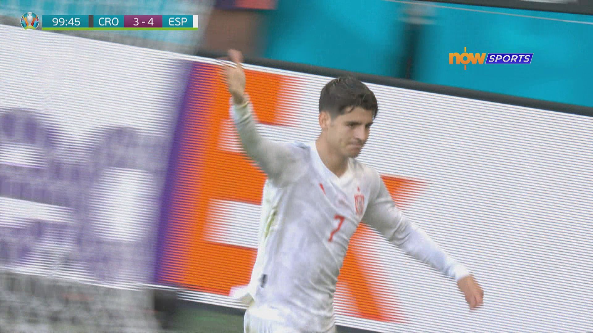 歐國盃16強　克羅地亞3:5西班牙