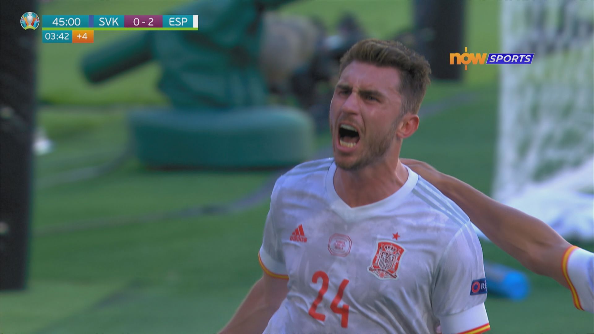 歐國盃　斯洛伐克0:5西班牙