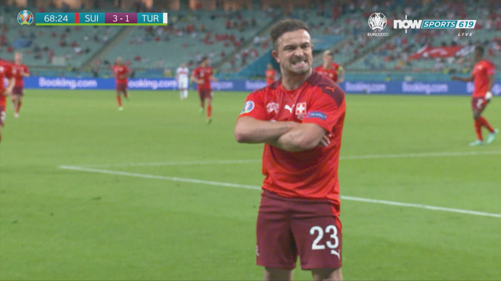 歐國盃　瑞士3:1土耳其