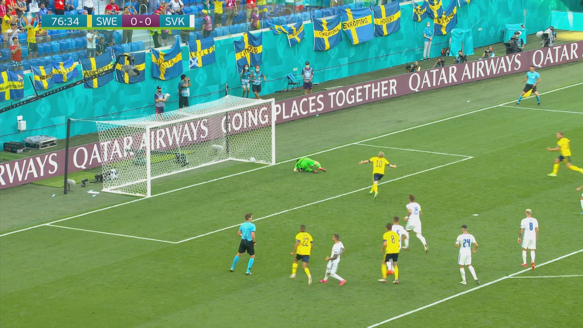 歐國盃　瑞典1:0斯洛伐克