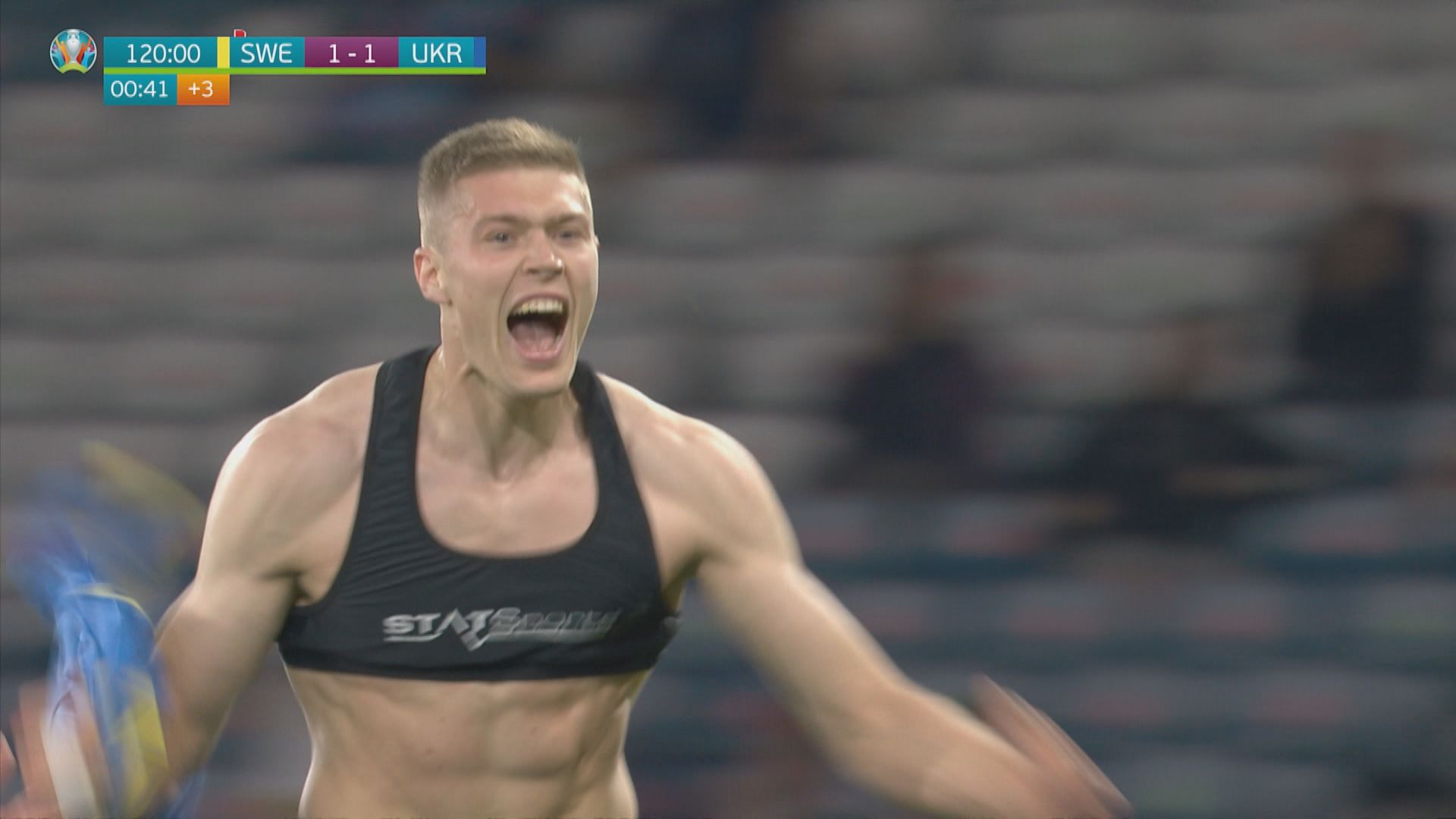 歐國盃　瑞典1:2烏克蘭