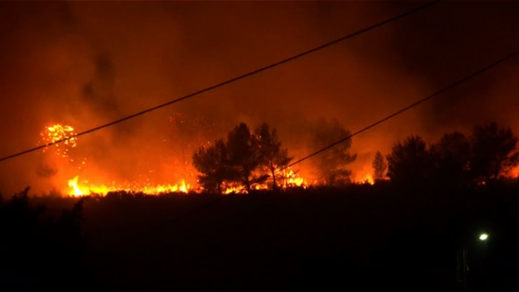 法國南部發生近廿年來最嚴重山火