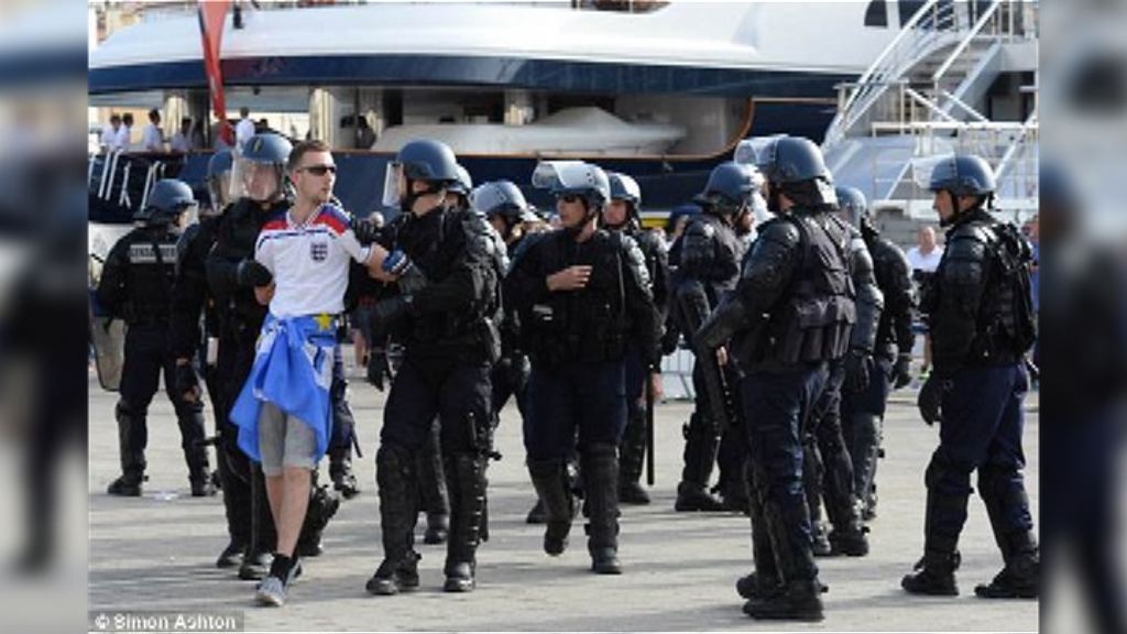 六名英國球迷涉馬賽衝突被判監