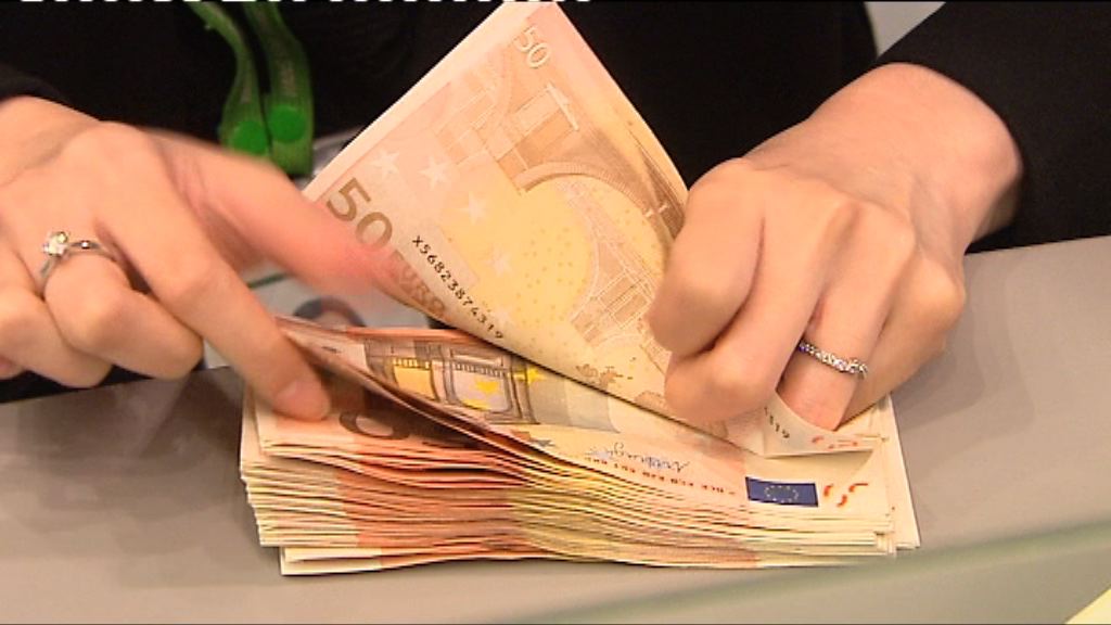 歐元兌美元曾升穿1.1　見6個月高位