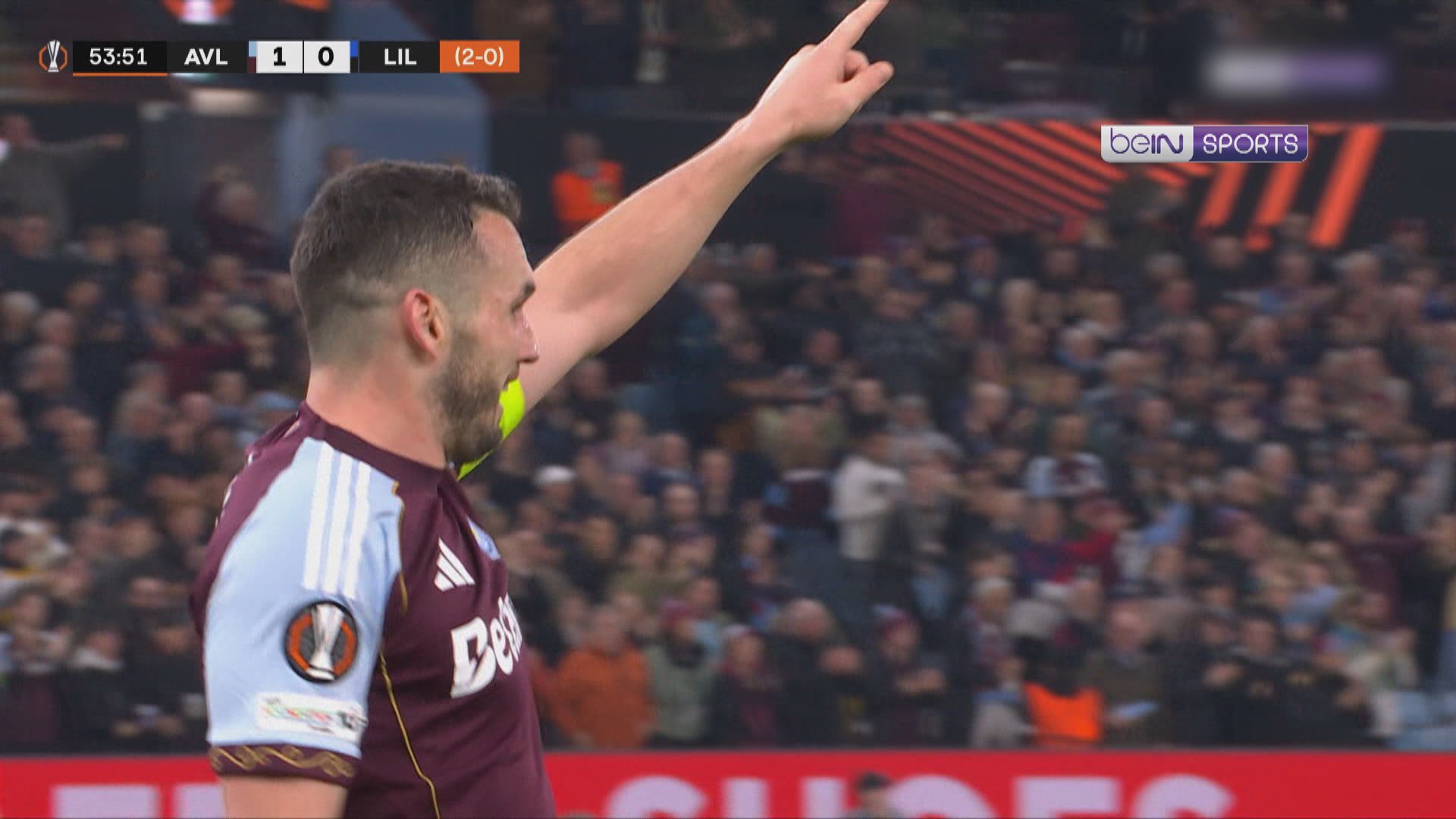 歐霸精華｜阿士東維拉16強次回合淨勝兩球　兩回合「雙殺」里爾晉級