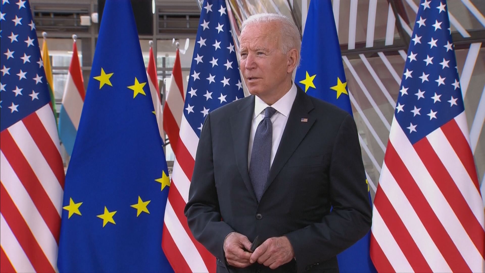 美歐峰會　拜登重申美重返國際
