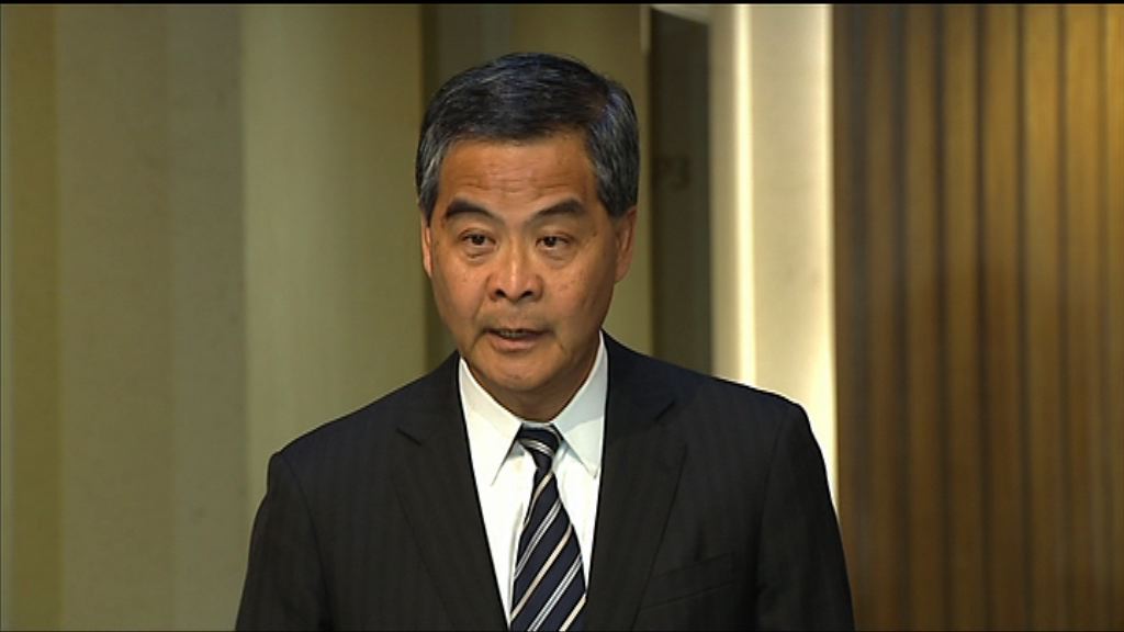 梁振英歡迎曾俊華提23條立法