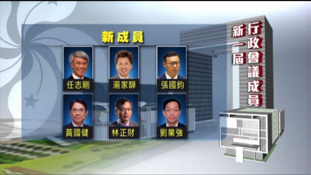 林鄭公布行會成員名單　陳智思任召集人