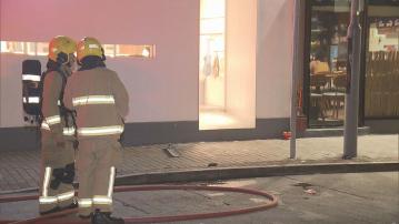 西環街燈爆炸 女子受傷