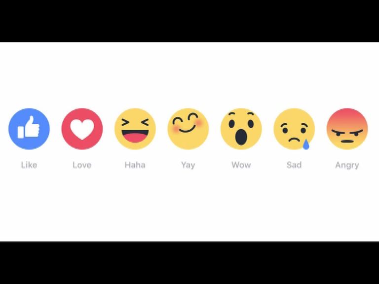 Facebook新推表情回應功能
