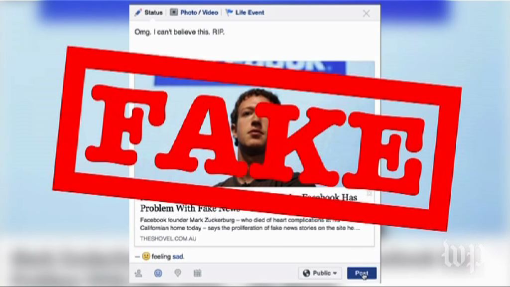 facebook被批未致力阻截假資訊