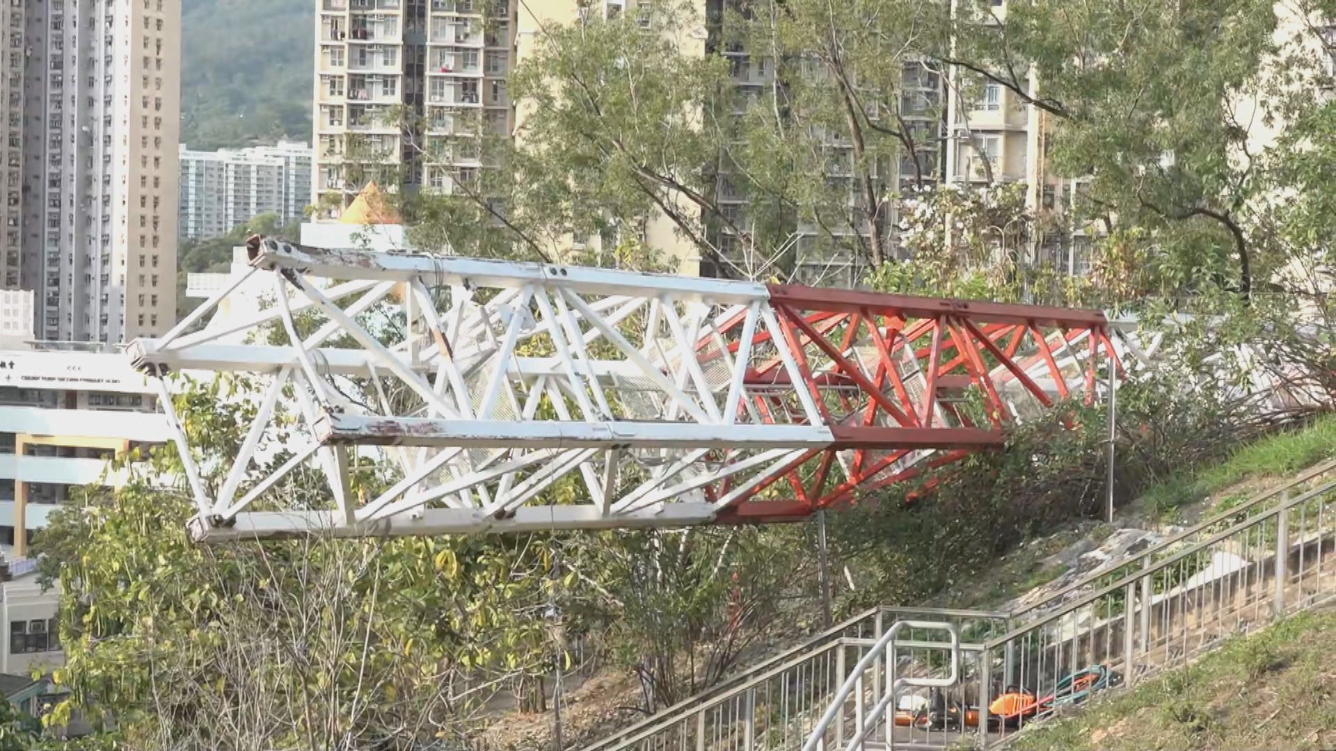 葵涌地盤天秤倒塌　一名工人死亡