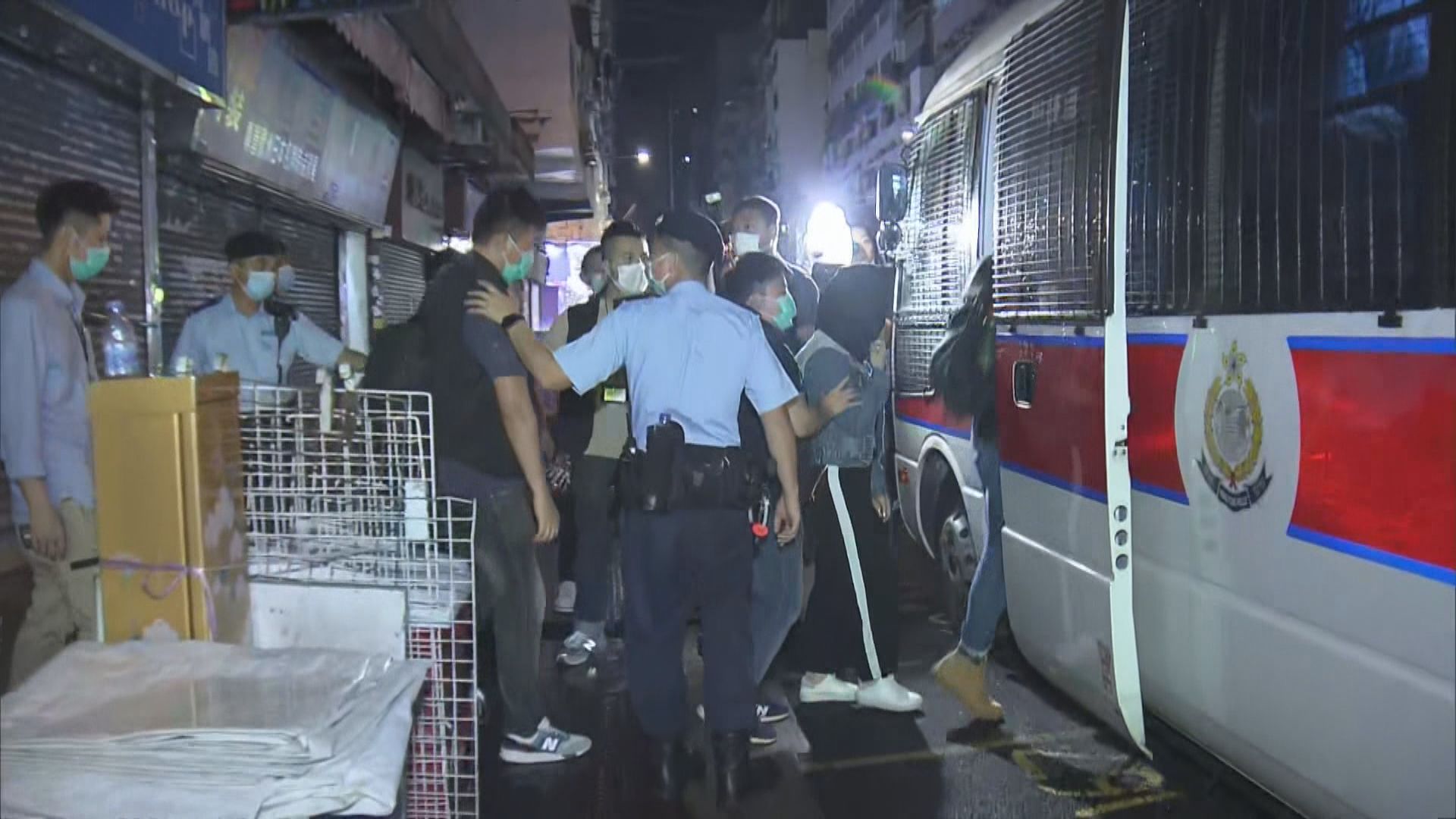 旺角一名男子疑逃避警方冚賭墮樓亡