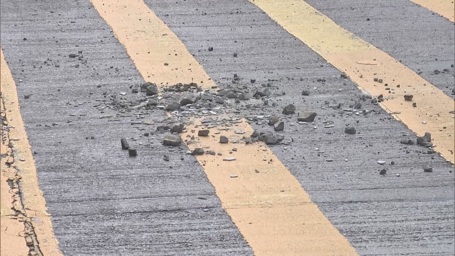 旺角道寶安大廈再有外牆石屎剝落 無人受傷