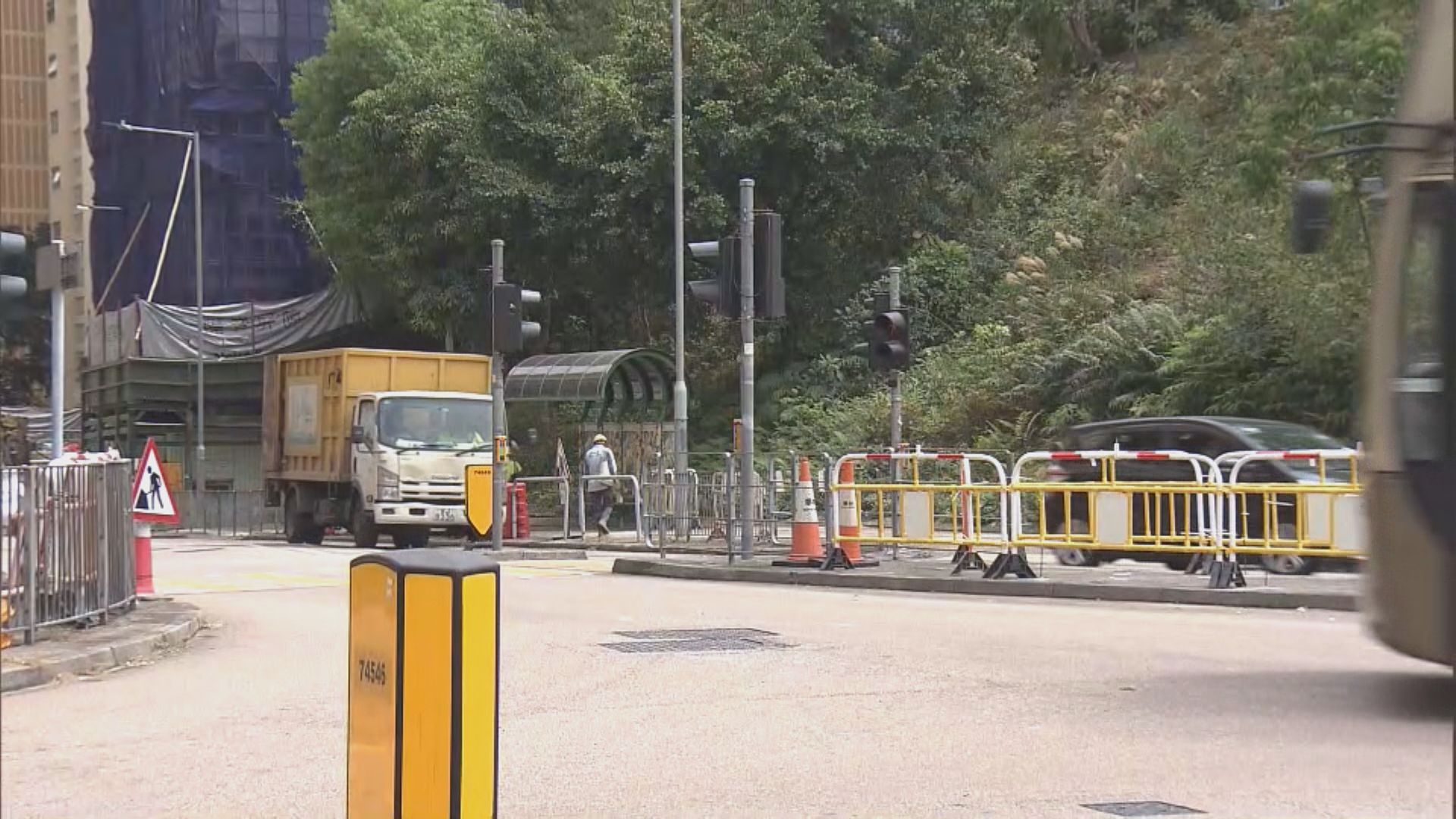 葵涌地盤天秤倒塌事故　大窩口相關道路段重開