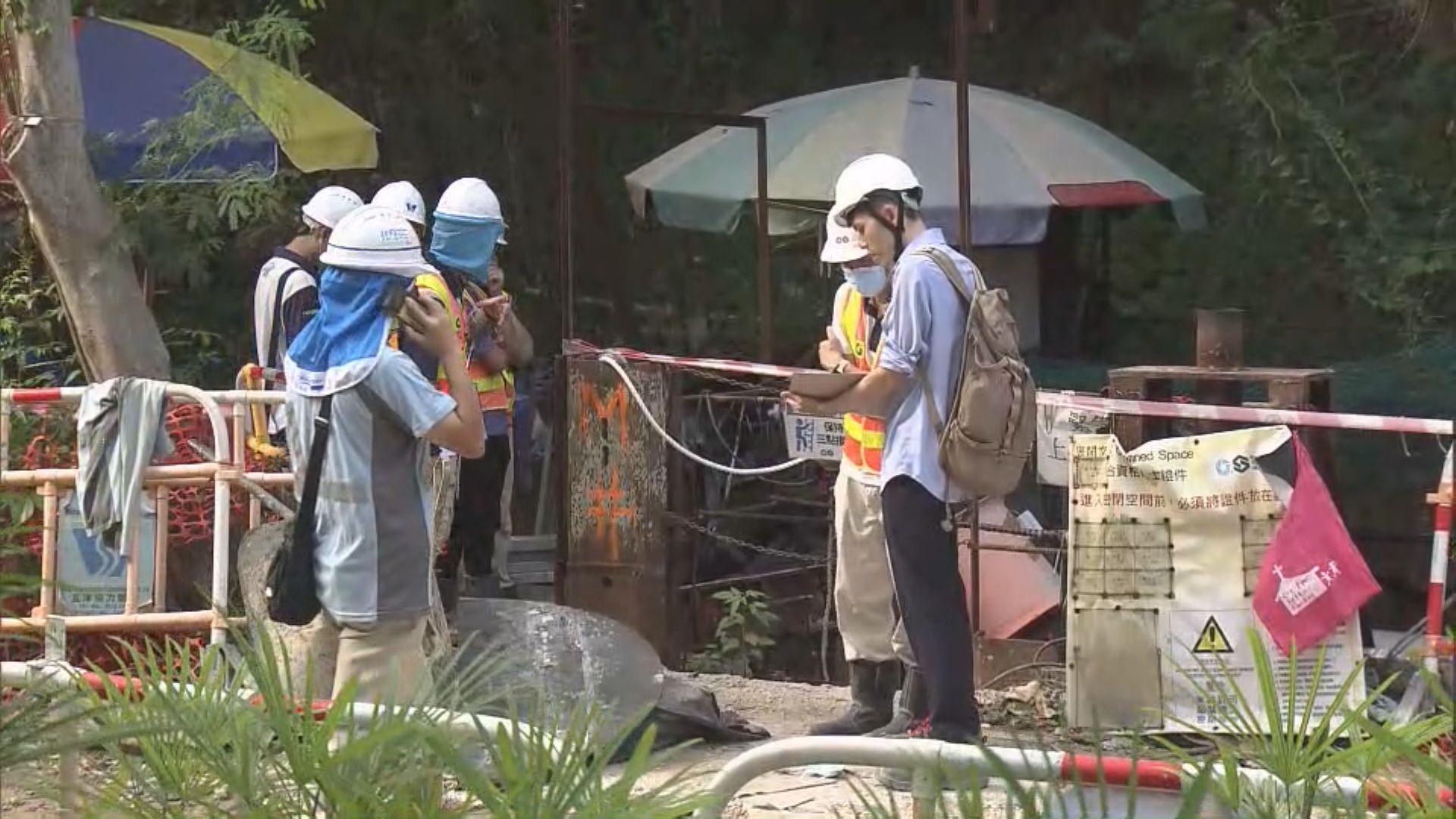 將軍澳地盤工人高處墮下 鋼筋貫穿小腿送院