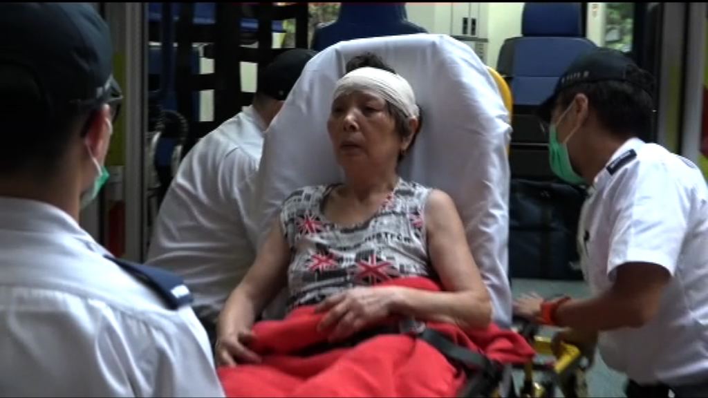 清潔女工被石塊擊中頭部受傷　一人被捕