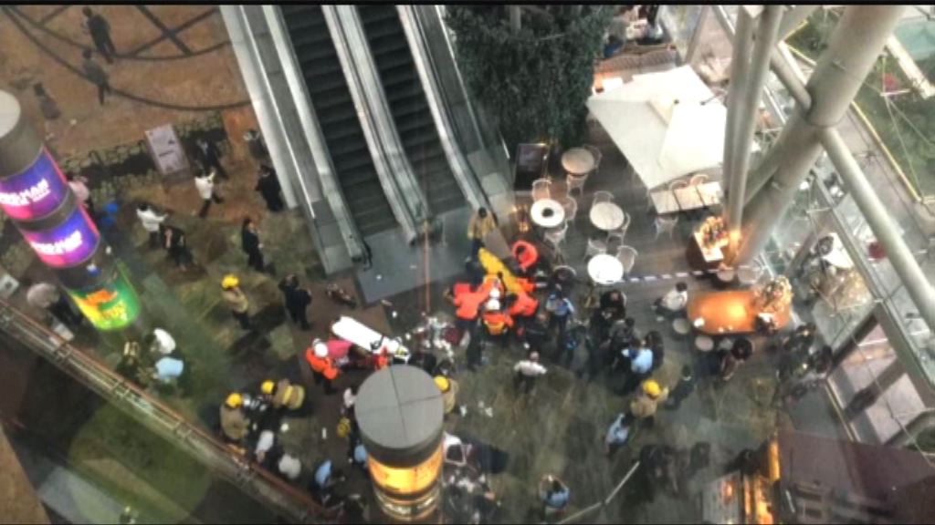 旺角朗豪坊扶手電梯急停至少17傷