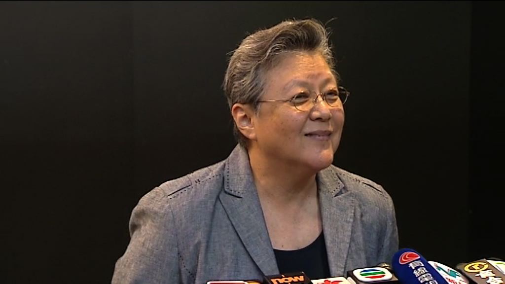 港獨主張　范徐麗泰：現談釋法言之尚早