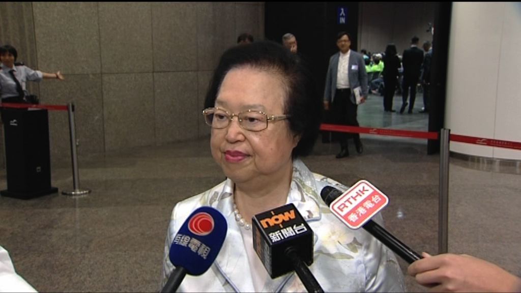 譚惠珠：毋需以陳浩天演講證明言論自由