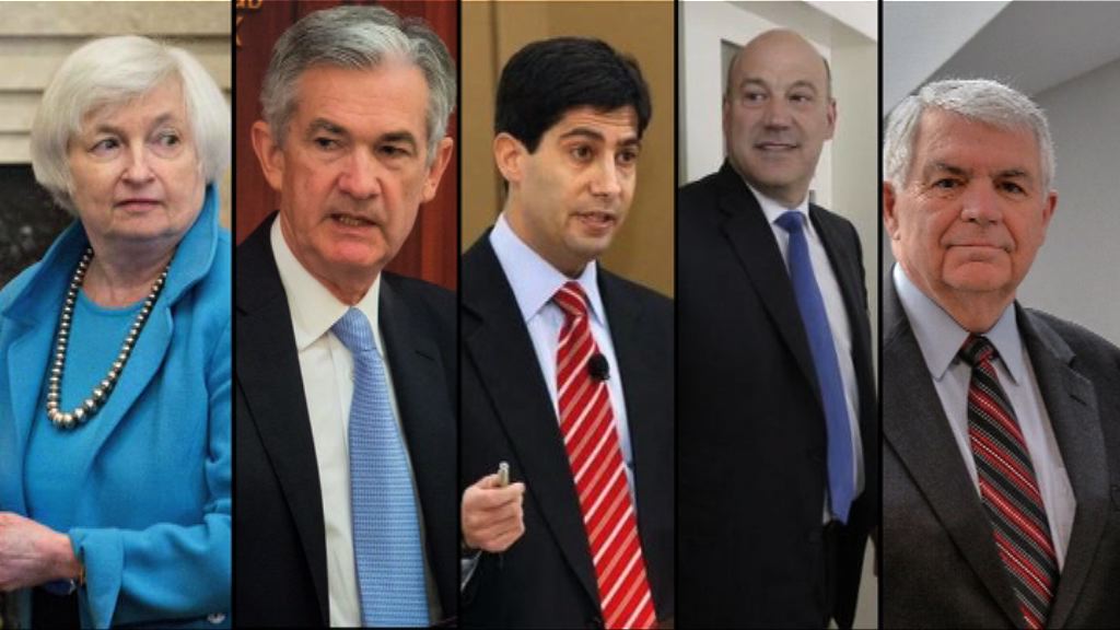 特朗普擬下月初公布聯儲局主席提名人選