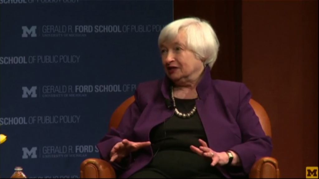 耶倫：逐步加息是合適