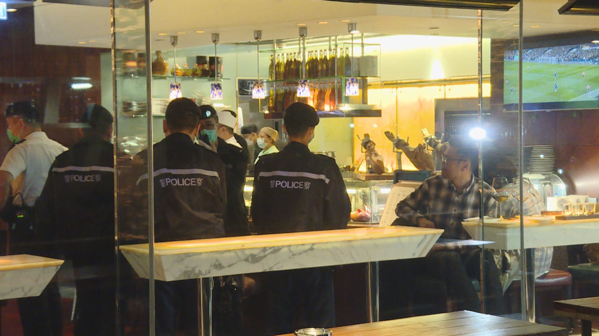 十間食肆未有遵守防疫規定　遭禁晚市堂食