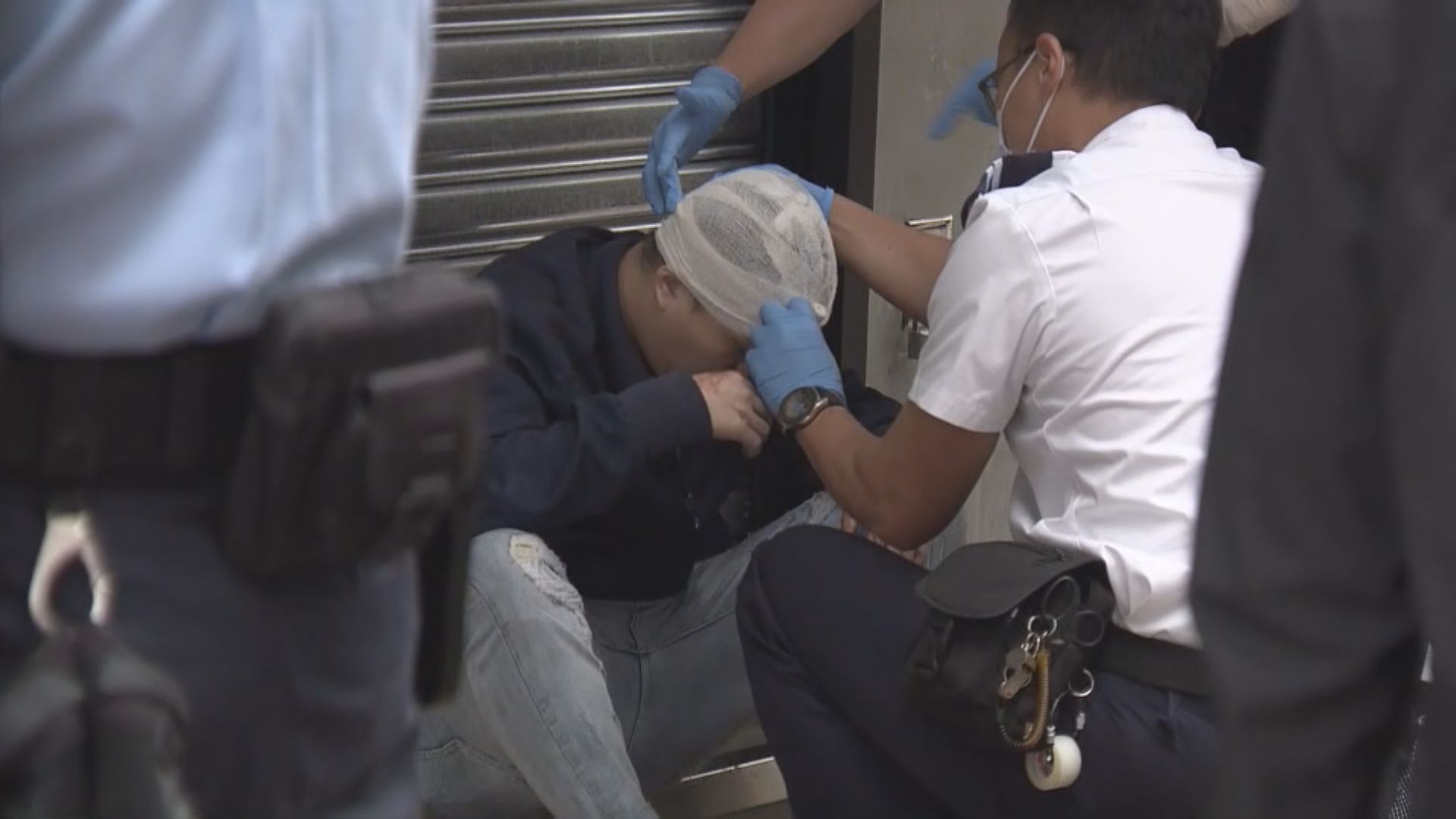 旺角花園街傷人案兩漢受傷