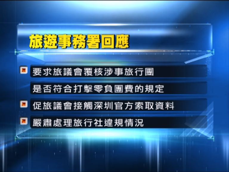 旅遊事務署會調查發生打鬥的旅行團