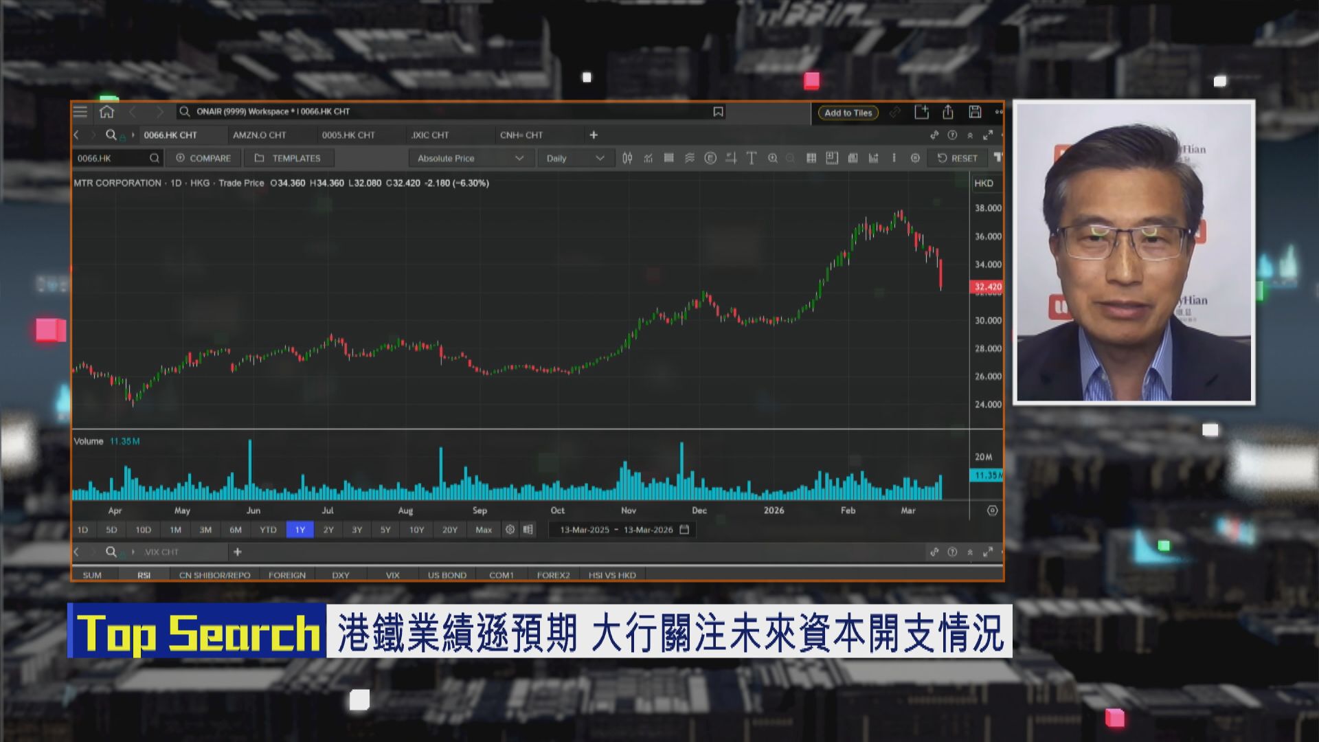 【財經TOP SEARCH】港鐵前景唔使睇得太灰