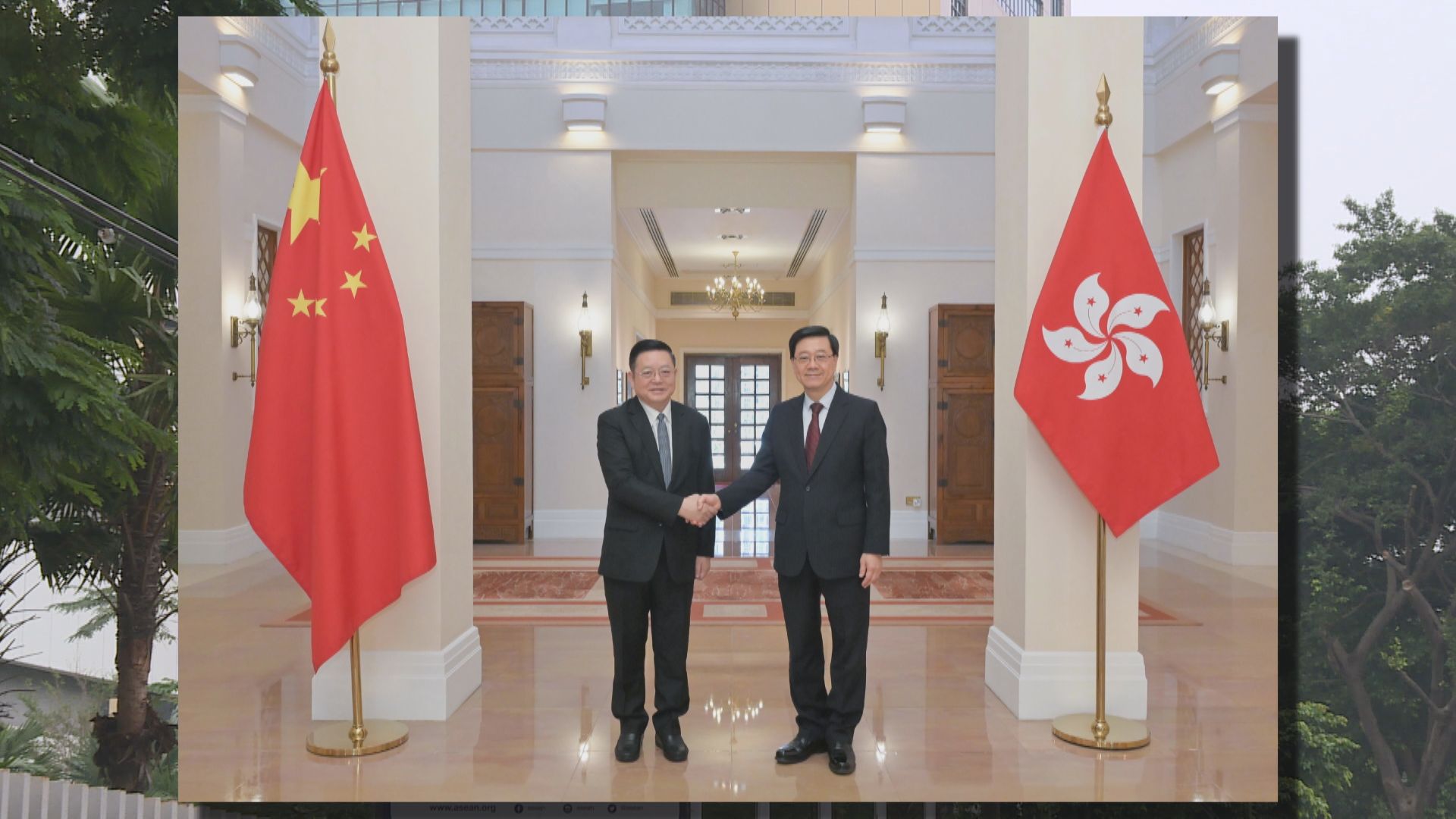 【深化經貿合作】李家超晤東盟秘書長高金洪