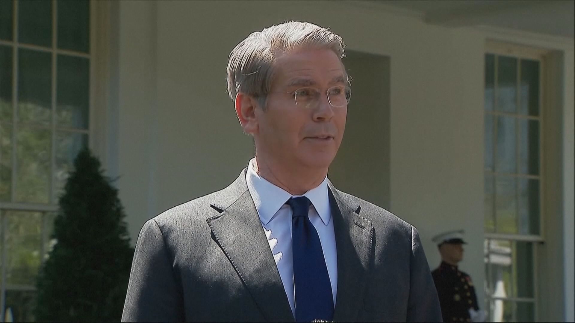 【財政部官員上周訪華】貝森特:為跟何立峰會面做準備