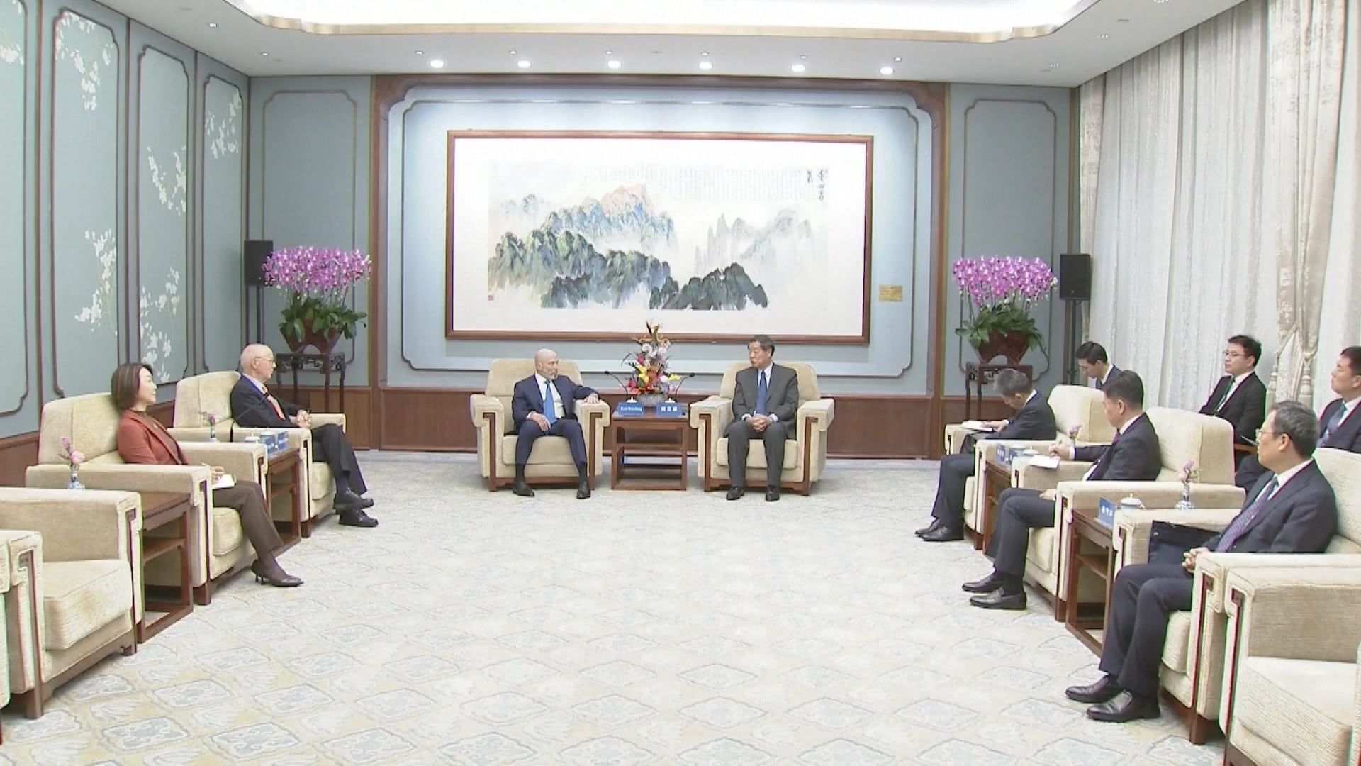 【晤NCUSCR會長等】何立峰:中美經貿合作空間廣闊