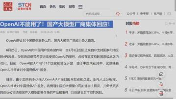 【百度阿里出招搶客】官媒:OpenAI下月禁內地開發商用API
