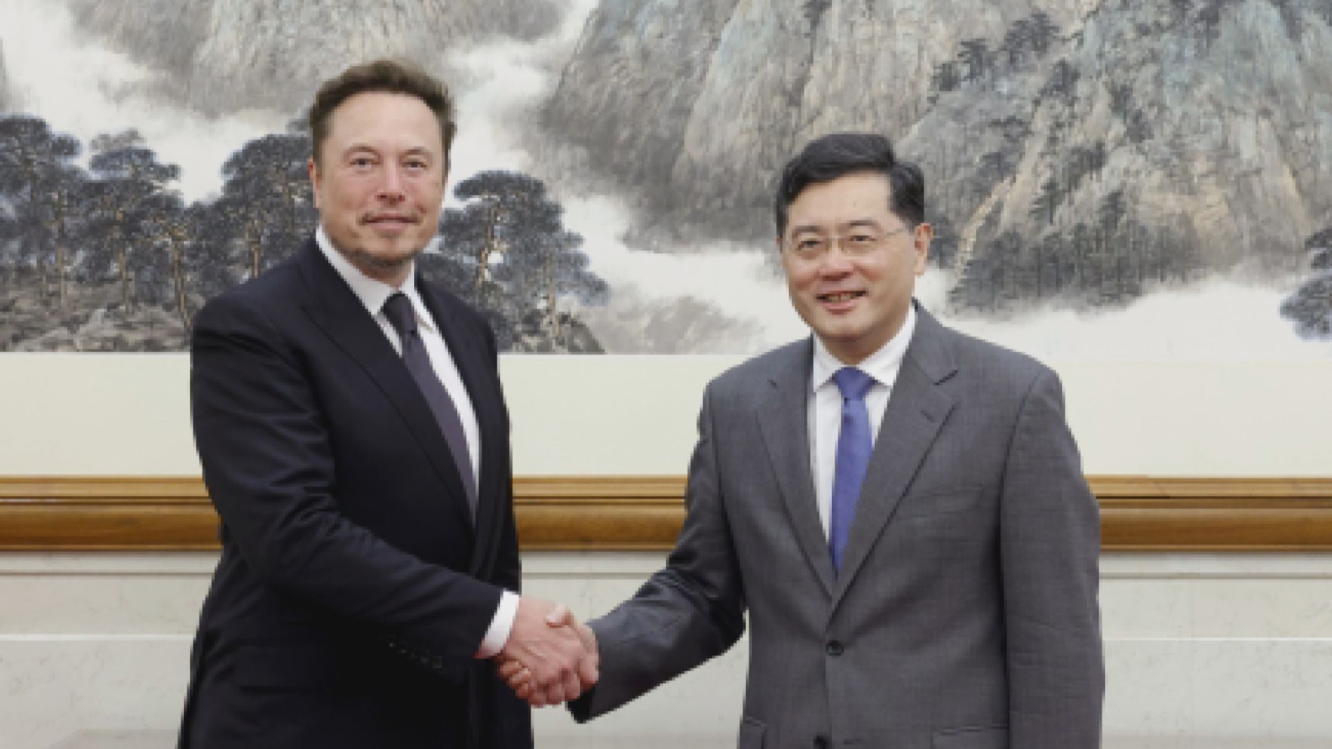 【共享機遇】秦剛晤馬斯克 稱續打造更好營商環境