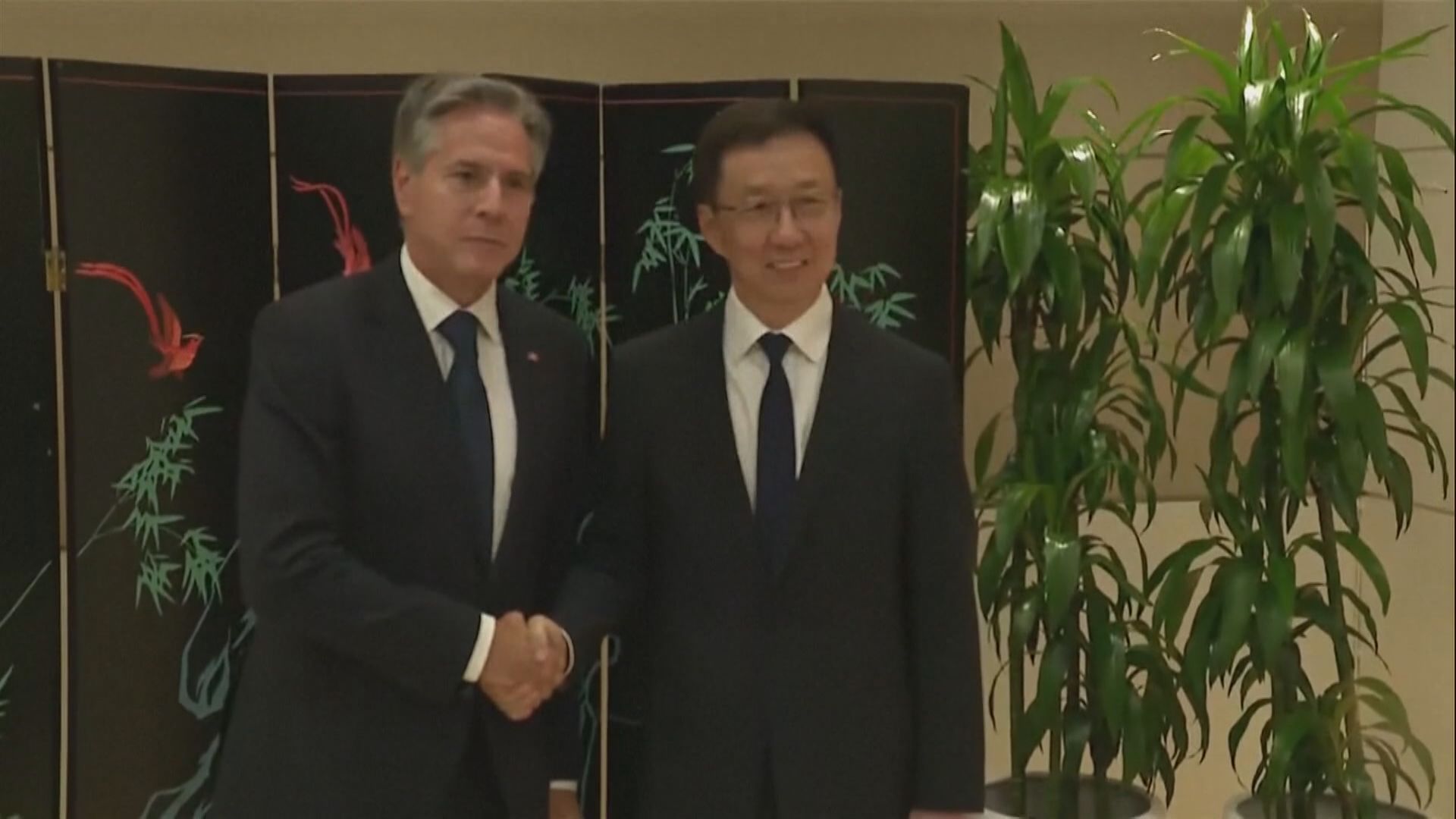 【紐約晤布林肯】韓正:世界需要穩定健康的中美關係