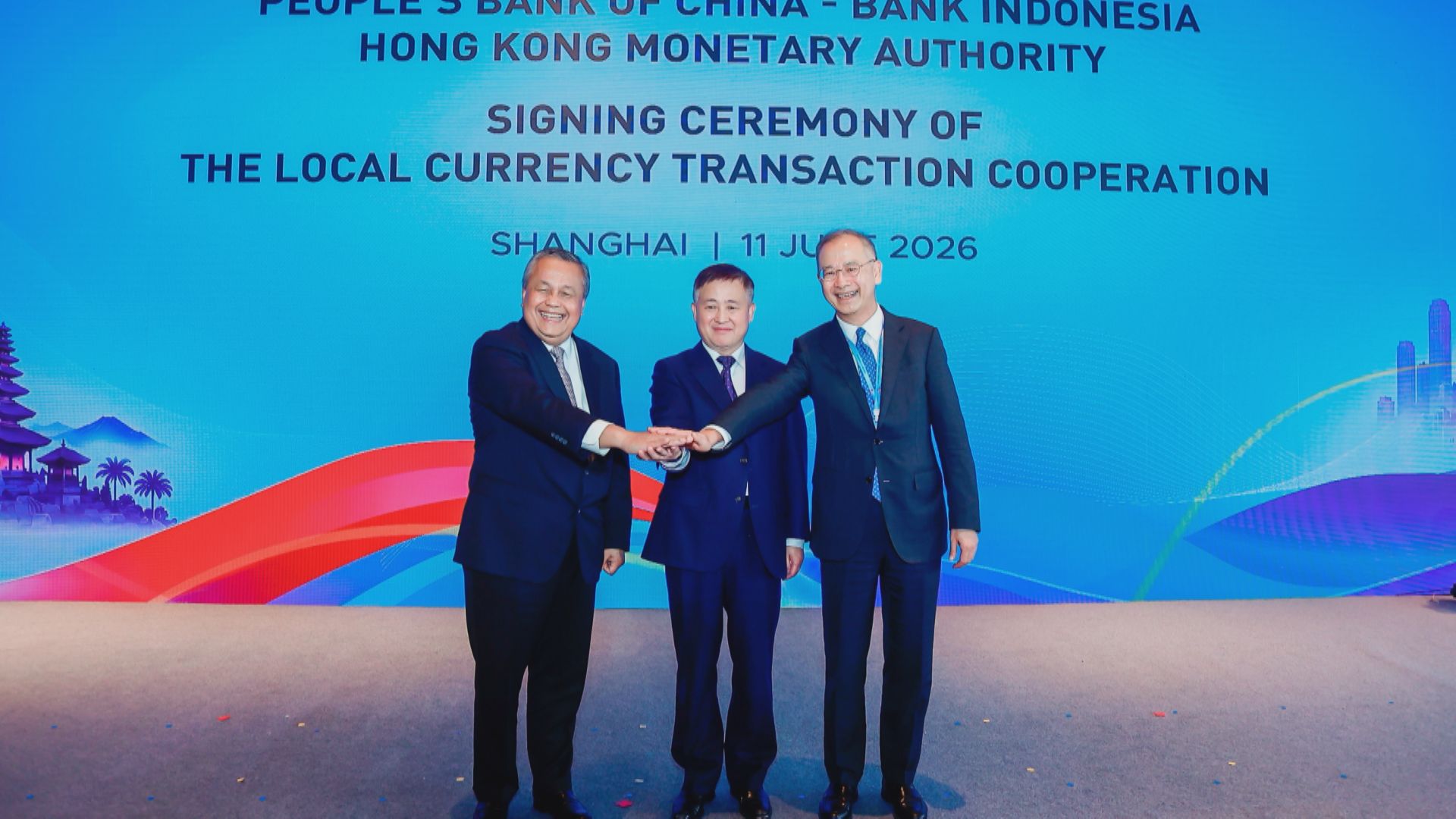 【簽合作備忘】印尼央行、金管局及人行推動港印雙邊貨幣貿易