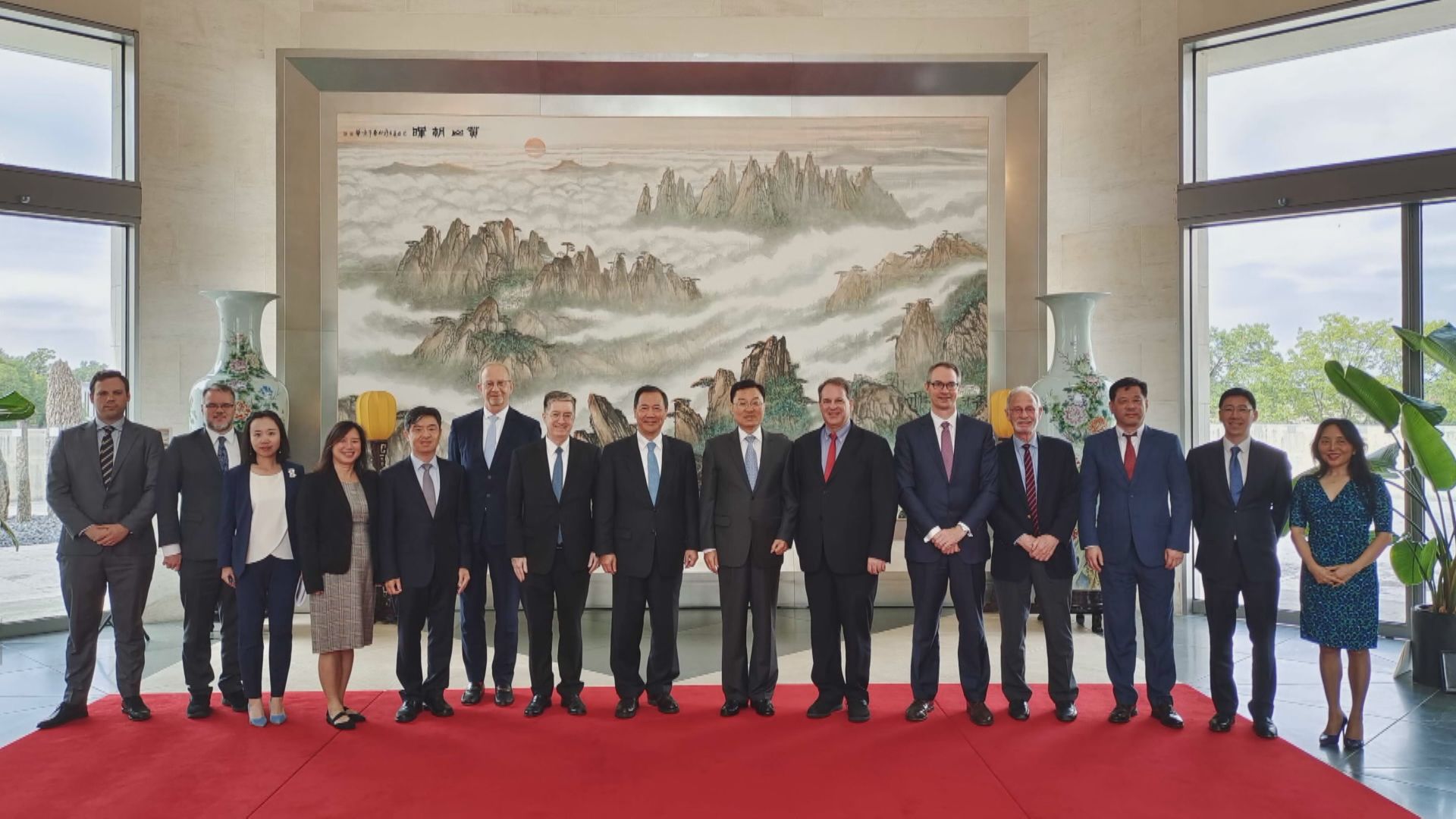 【中美關係】中國駐美大使謝鋒 會見上海美國商會代表團