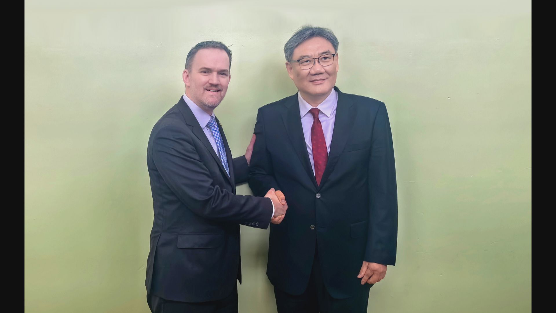 【中美關係】王文濤晤格里爾 嚴正關切301調查